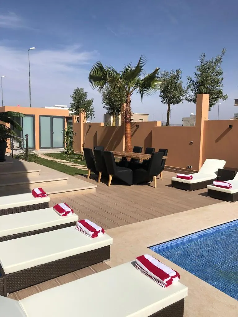 Villa Riad Arabic House Pool & Spa Marrakesh Couette-café