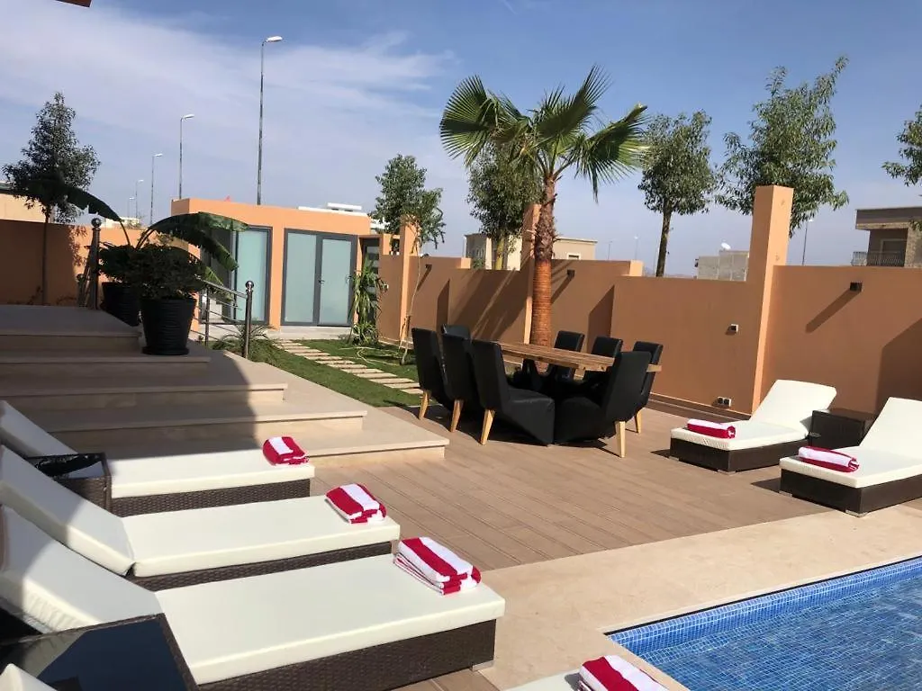 Villa Riad Arabic House Pool & Spa Marrakesh Couette-café